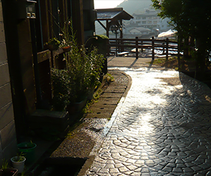 野沢の風景